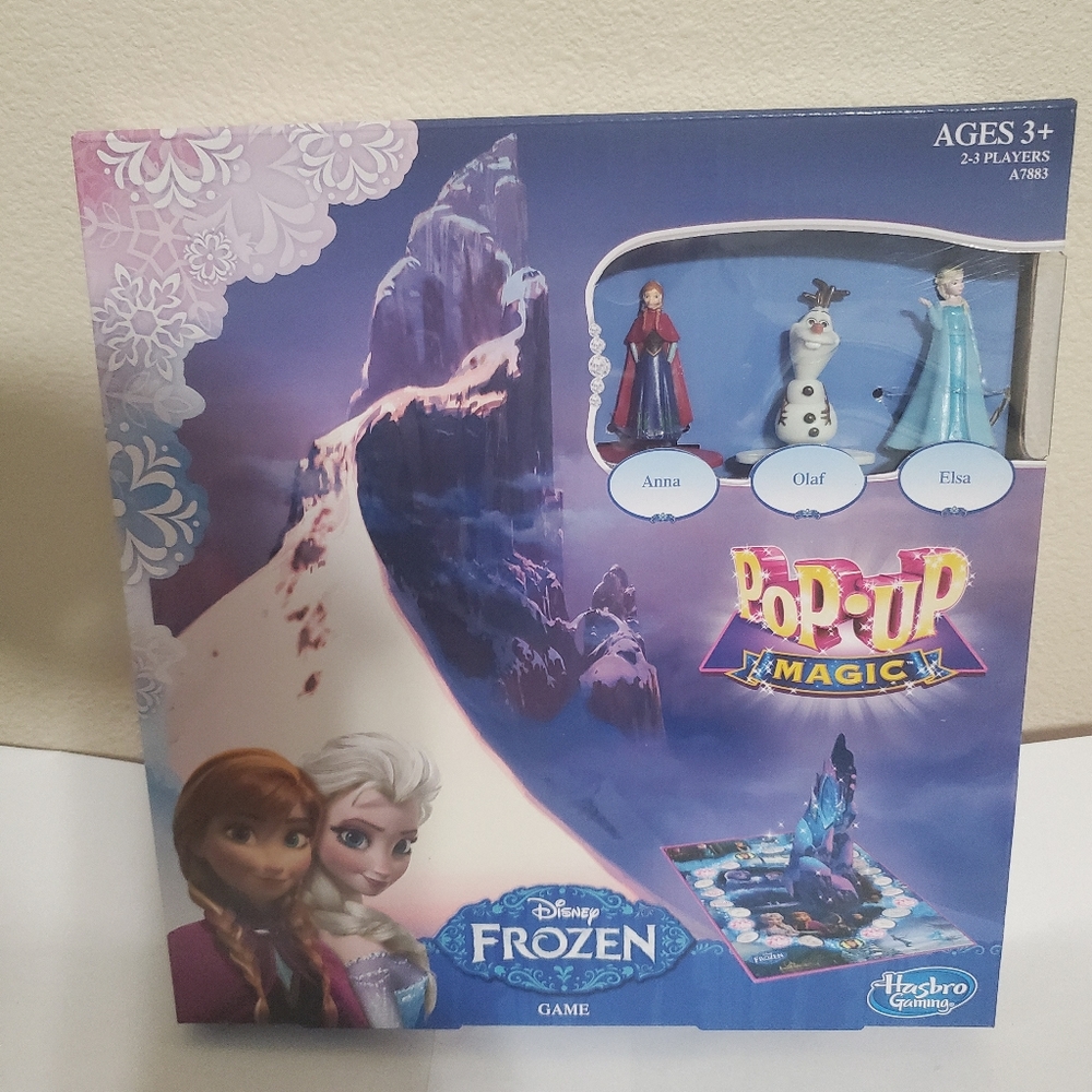 Disney frozen pop up magic board game